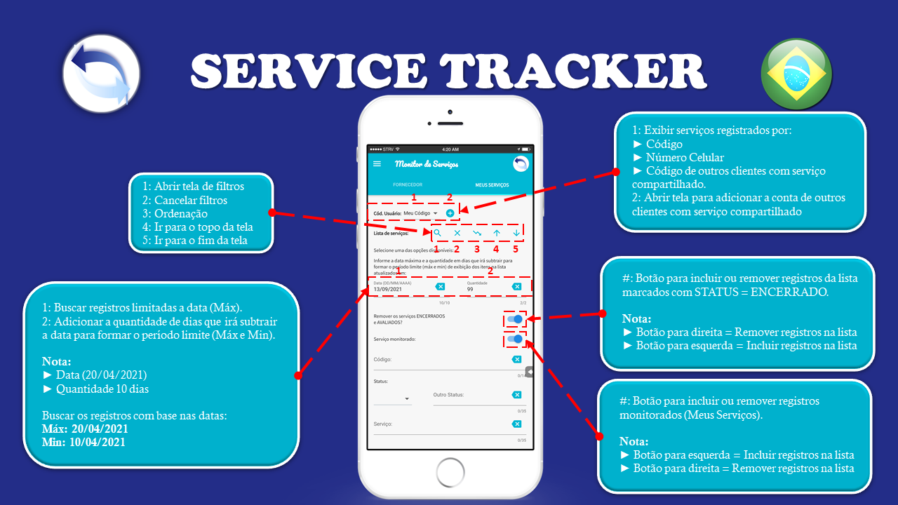 Service Tracker [BRASIL]