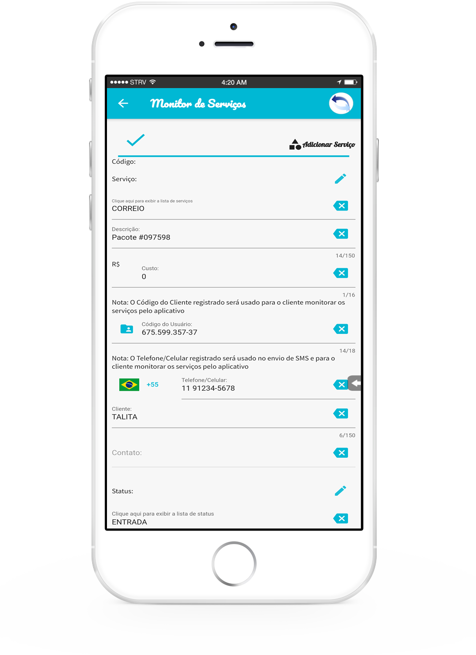 Service Tracker [BRASIL]