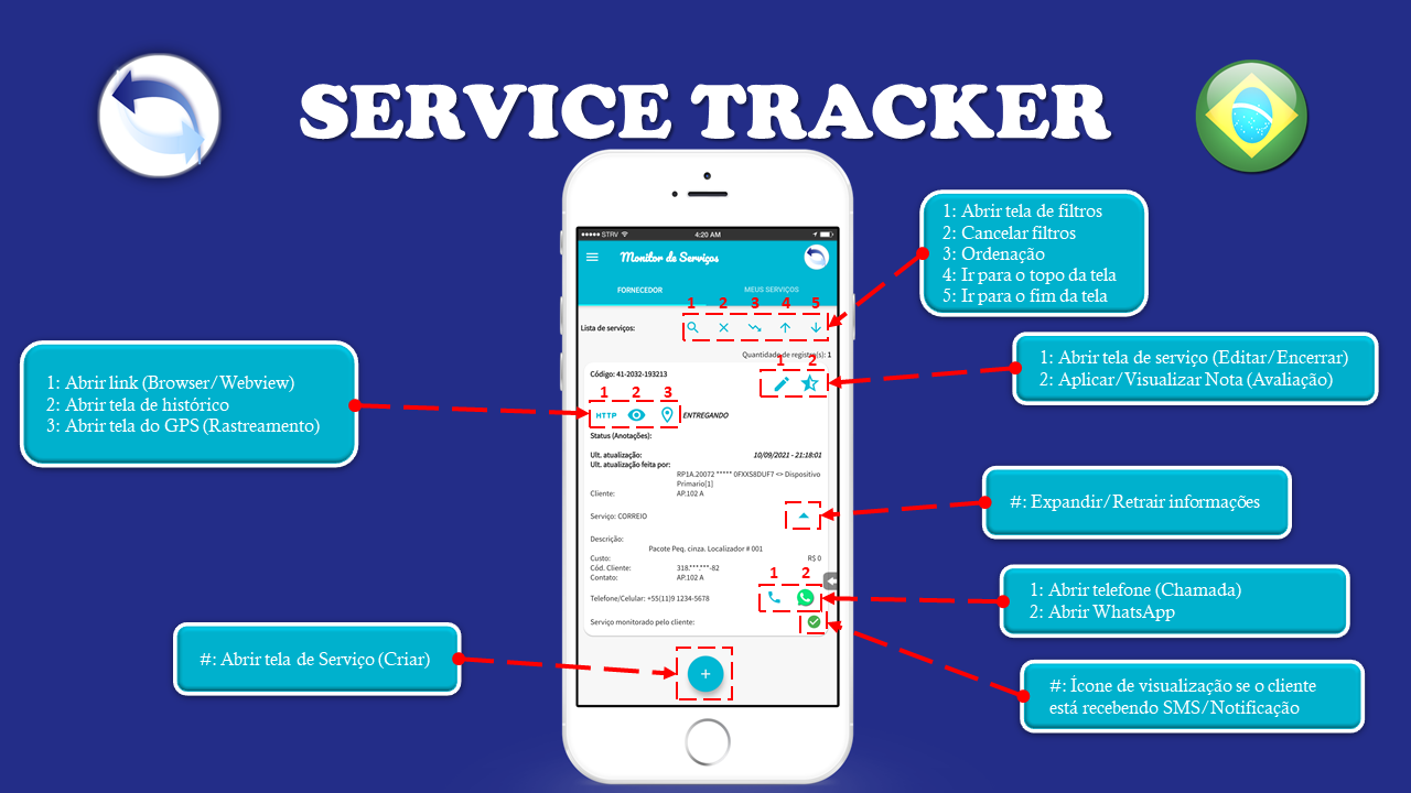 Service Tracker [BRASIL]